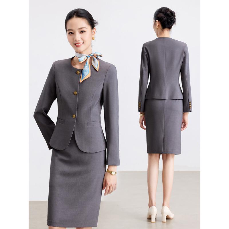 Women s Professional Slim-Fit Suit: Elegant Workwear for Hotel Reception & Jewelry Store Commuting XL
Women s Professional Slim-Fit Suit: Elegant Workwear for Hotel Reception & Jewelry Store Commuting XL