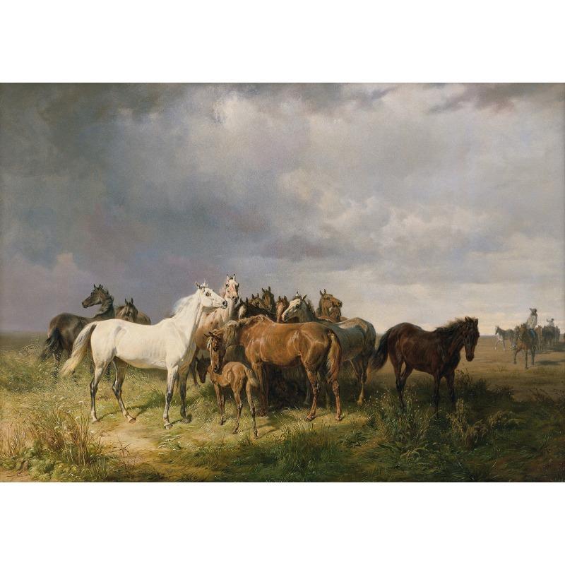 Винтажный средневековый стиль Лошадь и собака Пастбища Деревья Плакат Печать на холсте Декор Гостиная Спальня Настенное искусство Домашний декор Подарки 21cm×30cm NoFrame
Винтажный средневековый стиль Лошадь и собака Пастбища Деревья Плакат Печать на холсте Декор Гостиная Спальня Настенное искусство Домашний декор Подарки 21cm×30cm NoFrame