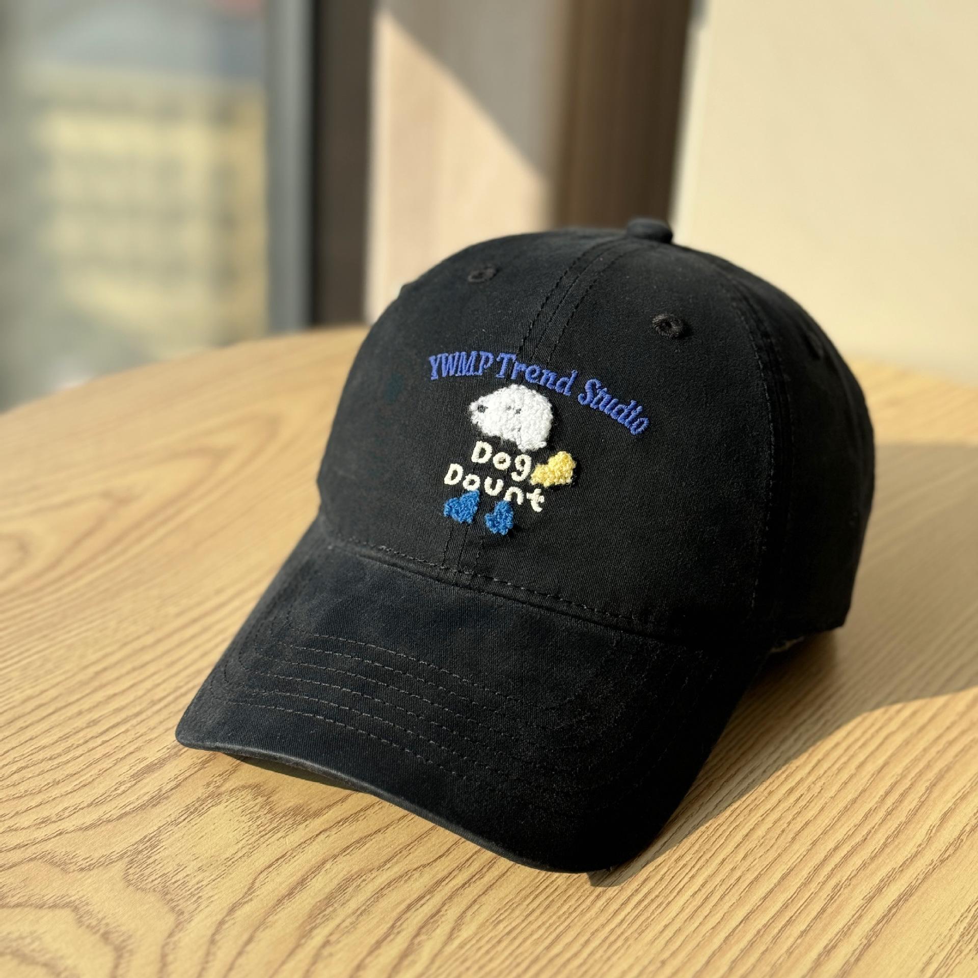 Spring and summer Japanese-style cute puppy embroidered baseball cap for women, sun-shading, versatile, face-slimming, couple s soft-top trendy cap Adult54-60Adjustable чёрный
Spring and summer Japanese-style cute puppy embroidered baseball cap for women, sun-shading, versatile, face-slimming, couple s soft-top trendy cap Adult54-60Adjustable чёрный