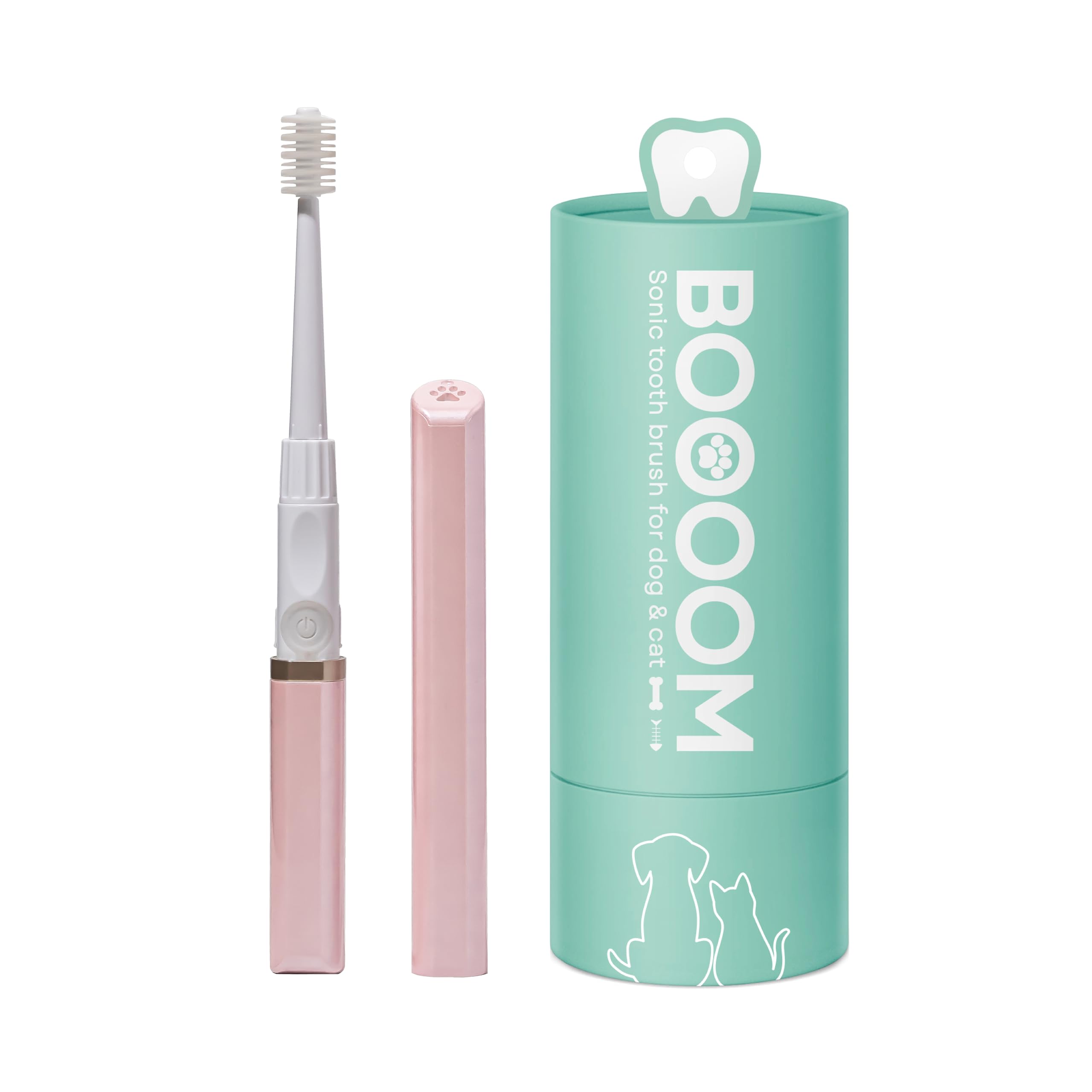 CHIKUWA Corporation Sonic Toothbrush for Dogs and BOOOOM Pet Electric Toothbrush with Sonic Plaque Tartar and Periodontal Disease Dental Oral Pink розовый
CHIKUWA Corporation Sonic Toothbrush for Dogs and BOOOOM Pet Electric Toothbrush with Sonic Plaque Tartar and Periodontal Disease Dental Oral Pink розовый