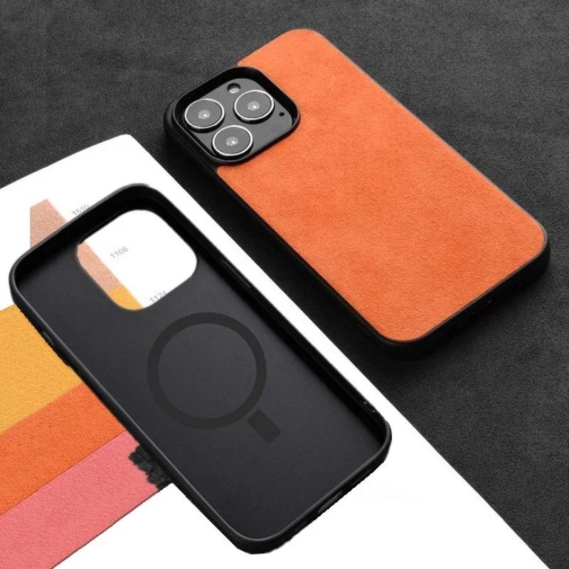 Luxury Alcantara Magnetic Charging Phone Case for iPhone 16 Pro Max 15 14 13 Pro High-end Turn Fur Leather Suede Back Cover iPhone 16 Pro Max оранжевый
Luxury Alcantara Magnetic Charging Phone Case for iPhone 16 Pro Max 15 14 13 Pro High-end Turn Fur Leather Suede Back Cover iPhone 16 Pro Max оранжевый