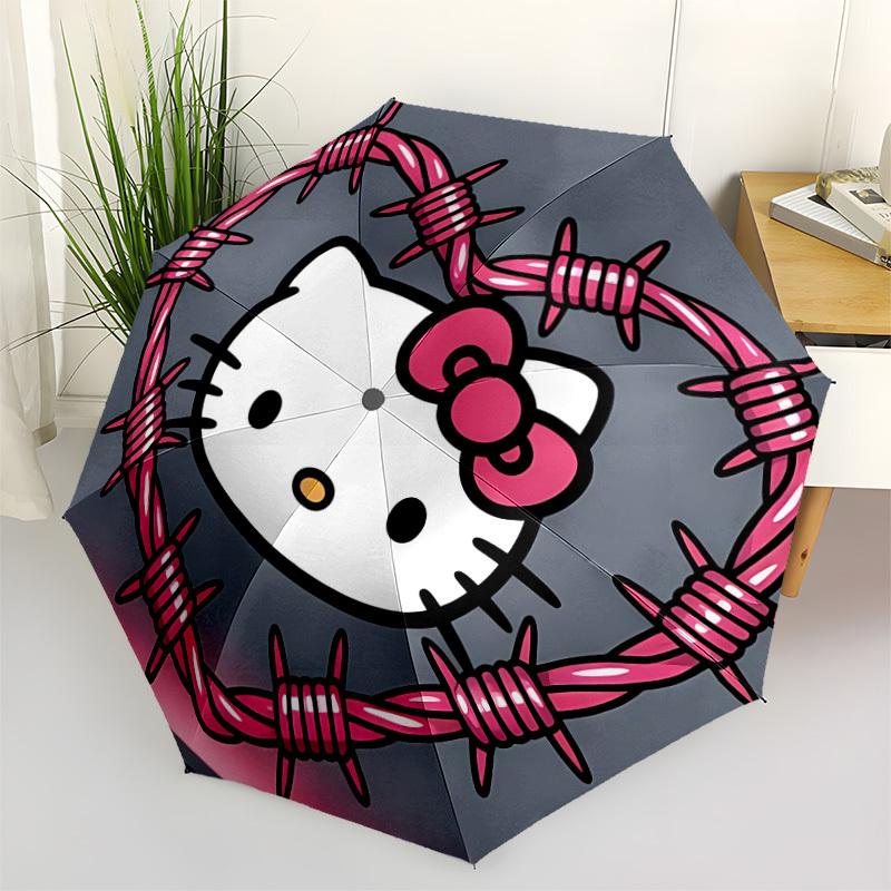1pc Hello Kitty Automatic Folding Umbrella - 8-Rib Durable Iron Frame, Compact Portable for Daily Travel, Intricate Patterns yy251125245
1pc Hello Kitty Automatic Folding Umbrella - 8-Rib Durable Iron Frame, Compact Portable for Daily Travel, Intricate Patterns yy251125245