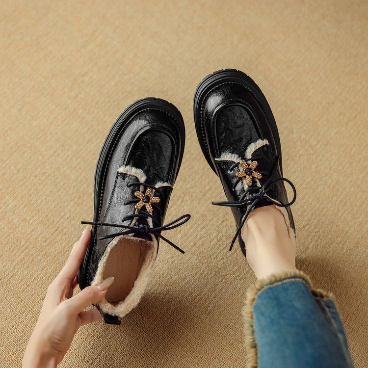 Мода НОВЫЕ Осенне-зимние Женские Туфли Лодочки Круглый Носок Массивный Каблук Обувь Натуральная Кожаная Обувь для Женщин Обувь на Шнуровке Теплые Плюшевые Женские Лоферы 34
Мода НОВЫЕ Осенне-зимние Женские Туфли Лодочки Круглый Носок Массивный Каблук Обувь Натуральная Кожаная Обувь для Женщин Обувь на Шнуровке Теплые Плюшевые Женские Лоферы 34