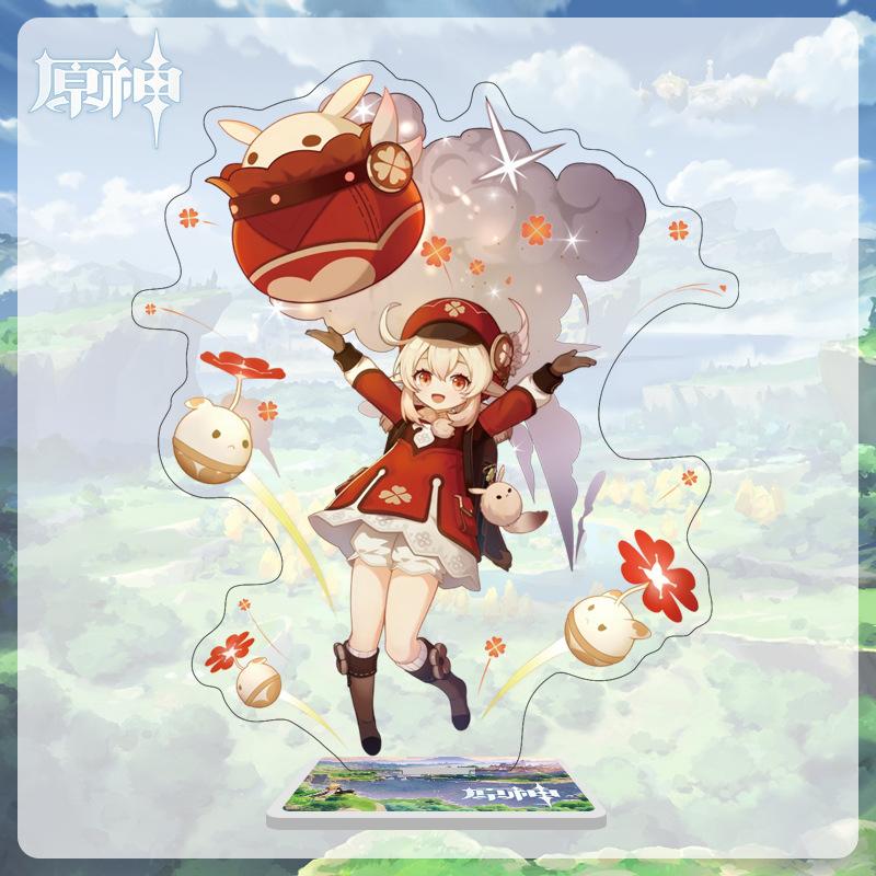 Акриловая большая стойка высотой 16 см с персонажами из Мондштадта, Ли Юэ и Инадзума из Genshin Impact 16cm
Акриловая большая стойка высотой 16 см с персонажами из Мондштадта, Ли Юэ и Инадзума из Genshin Impact 16cm