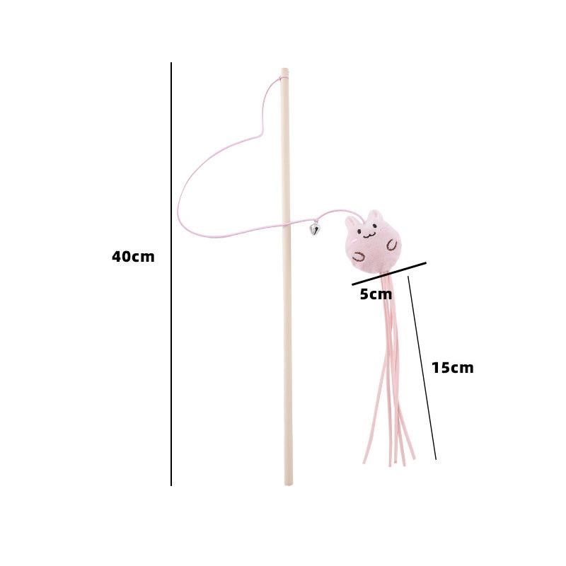 Cat Wand Toy Set, Interactive Cat Teaser Wands with Cute mouse Designs, Equipped with Bells to Captivate Your Cat’s Attention рожевий
Cat Wand Toy Set, Interactive Cat Teaser Wands with Cute mouse Designs, Equipped with Bells to Captivate Your Cat’s Attention рожевий