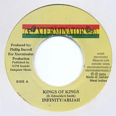 7inch Record INFINITY 32 ABIJAH Kings Of Kings NONE XTerminator 2004 Jamaica Reggae Ska Dub Used
7inch Record INFINITY 32 ABIJAH Kings Of Kings NONE XTerminator 2004 Jamaica Reggae Ska Dub Used