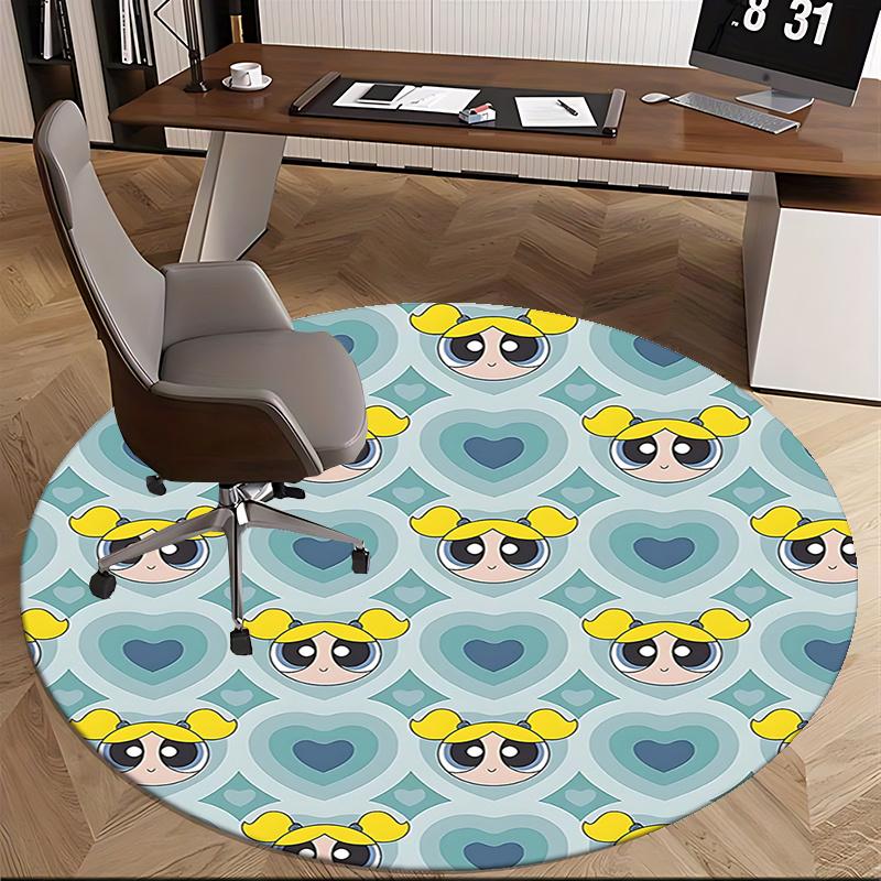 Powerpuff Girls Chair Mat Round Carpet - Home Decor , Office Rug , Suitable for Bedroom , Living Room , Various Rooms0494b 80cm by 80cm
Powerpuff Girls Chair Mat Round Carpet - Home Decor , Office Rug , Suitable for Bedroom , Living Room , Various Rooms0494b 80cm by 80cm