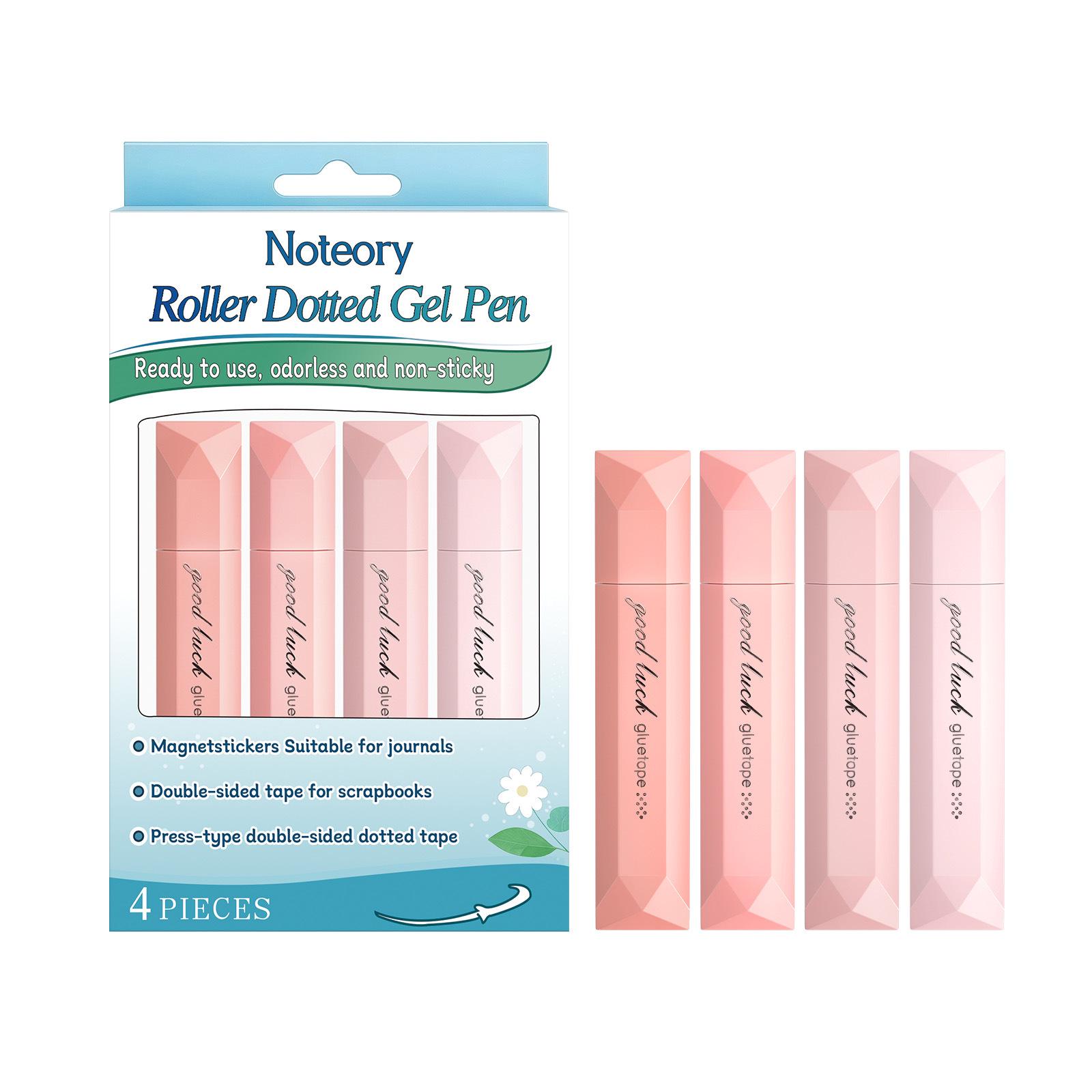Noteory Double-Sided Dot Glue Pen Set - Reusable, Odorless, Non-Stick Multi-Scenario Adhesive Tool
Noteory Double-Sided Dot Glue Pen Set - Reusable, Odorless, Non-Stick Multi-Scenario Adhesive Tool