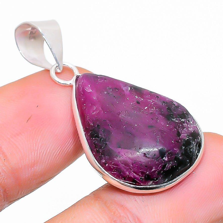 Подарочный кулон ручной работы из стерлингового серебра 925 пробы с натуральным родонитом 1,38 дюйма D3p72 
Подарочный кулон ручной работы из стерлингового серебра 925 пробы с натуральным родонитом 1,38 дюйма D3p72