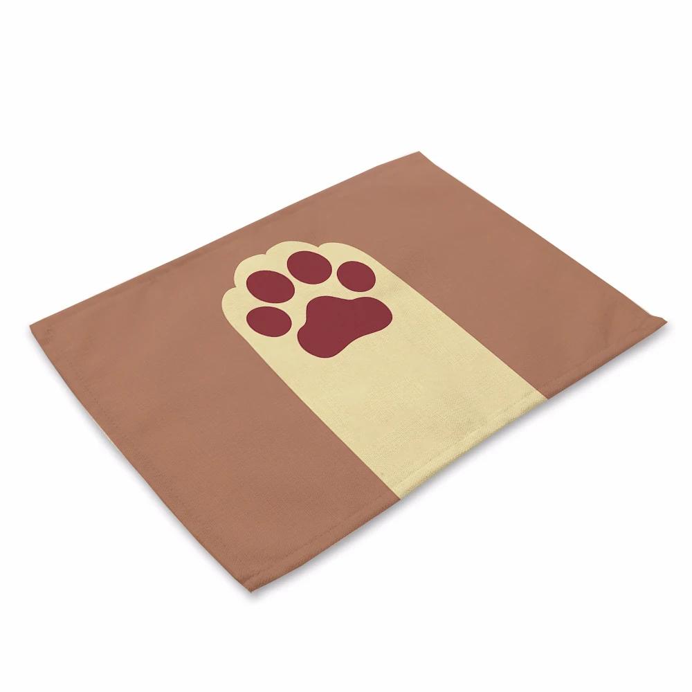 Kawaii Cute Solid Cat Paw Pet Kitchen Placemat Linen Dining Table Mats Bohemian Coaster Pad Bowl Cup Mat Home Decor 2pcs 30x45cm
Kawaii Cute Solid Cat Paw Pet Kitchen Placemat Linen Dining Table Mats Bohemian Coaster Pad Bowl Cup Mat Home Decor 2pcs 30x45cm