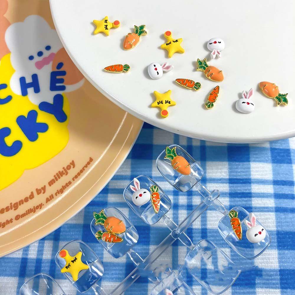 Cute Rabbit Star Japanese DIY Nail Art Nail Art Jewelry 3D Nail Art Decoration Manicure Accessories
Cute Rabbit Star Japanese DIY Nail Art Nail Art Jewelry 3D Nail Art Decoration Manicure Accessories
