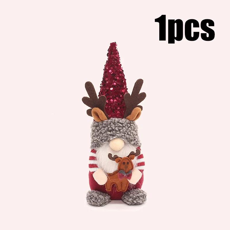 Рождественский декор в виде гнома, милый мультяшный плюшевый гном, украшение с рогами, безликая кукла, праздничный гном, рождественский декор для жизни
Рождественский декор в виде гнома, милый мультяшный плюшевый гном, украшение с рогами, безликая кукла, праздничный гном, рождественский декор для жизни