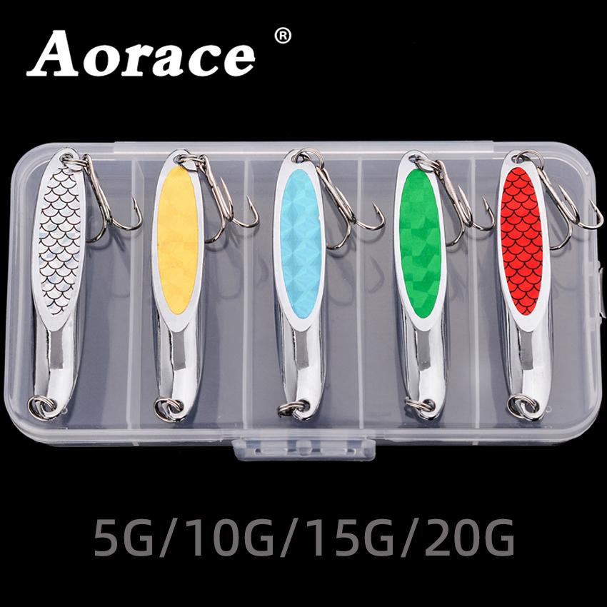 5/7/10/15/20g Metal Spinner Spoon Fishing Lure Hard Baits Sequins Noise Paillette with Treble Hook Fishing Tackle
5/7/10/15/20g Metal Spinner Spoon Fishing Lure Hard Baits Sequins Noise Paillette with Treble Hook Fishing Tackle