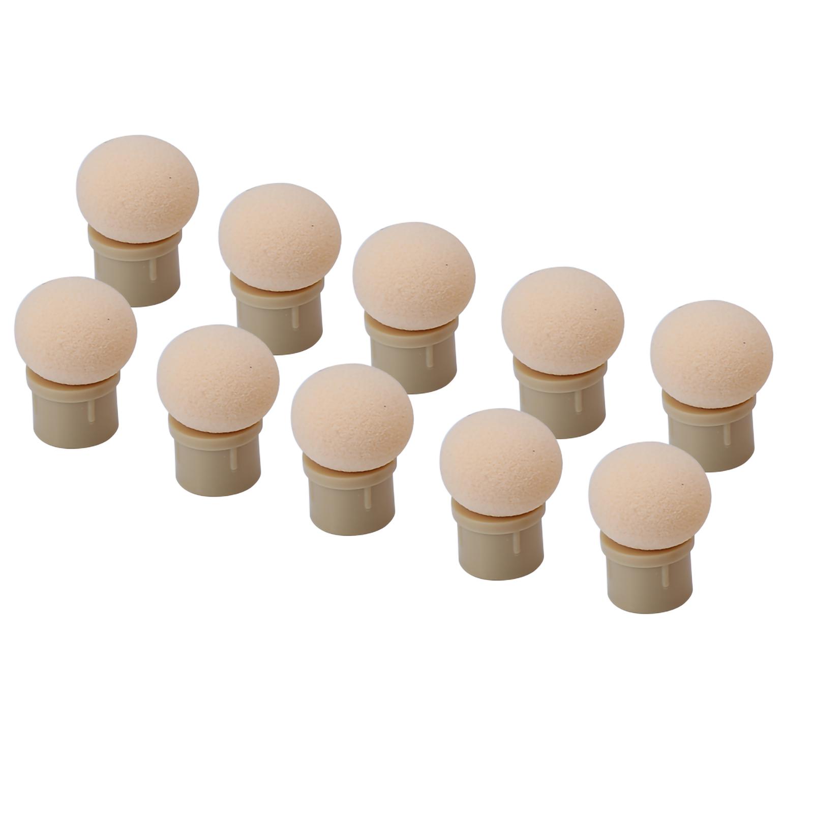 10 шт. Сменные губчатые головки для ручки-кисти для доттинга с блестящей пудрой, инструмент для нейл-арта (Круглый конец)
10 шт. Сменные губчатые головки для ручки-кисти для доттинга с блестящей пудрой, инструмент для нейл-арта (Круглый конец)