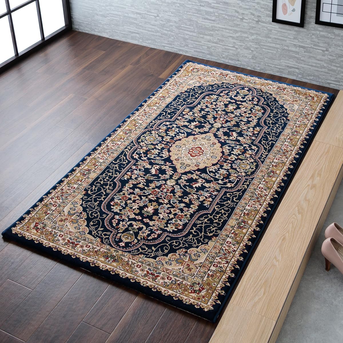 Коврик Ikehiko Rug, произведенный в Турции, импортный, Wilton Weave, Belmira Navy, 80 x 140 см, классическая элегантность, тяжелое ощущение, нежный дизайн, прибл.
Коврик Ikehiko Rug, произведенный в Турции, импортный, Wilton Weave, Belmira Navy, 80 x 140 см, классическая элегантность, тяжелое ощущение, нежный дизайн, прибл.