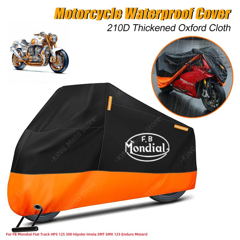 FB Mondial Cover Waterproof For FB Mondial Flat Track HPS 125 300 Hipster Imola SMT SMX 125 Enduro Motard Motorcycle Dust Rain M оранжевый
FB Mondial Cover Waterproof For FB Mondial Flat Track HPS 125 300 Hipster Imola SMT SMX 125 Enduro Motard Motorcycle Dust Rain M оранжевый