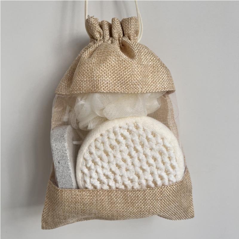 3PCS Bath Set with Loofah Pumice Stone Sisal Scrub for Body Back Face Gentle Exfoliating Massage Deep Cleaning Bathing Tools Set
3PCS Bath Set with Loofah Pumice Stone Sisal Scrub for Body Back Face Gentle Exfoliating Massage Deep Cleaning Bathing Tools Set