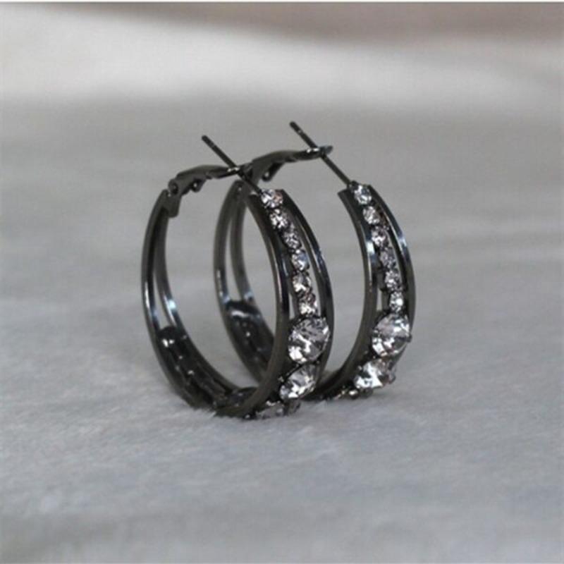 1 Pair of Earrings Exquisite Explosive Style Rhinestone Earrings for Men and Women Big… More чёрный
1 Pair of Earrings Exquisite Explosive Style Rhinestone Earrings for Men and Women Big… More чёрный