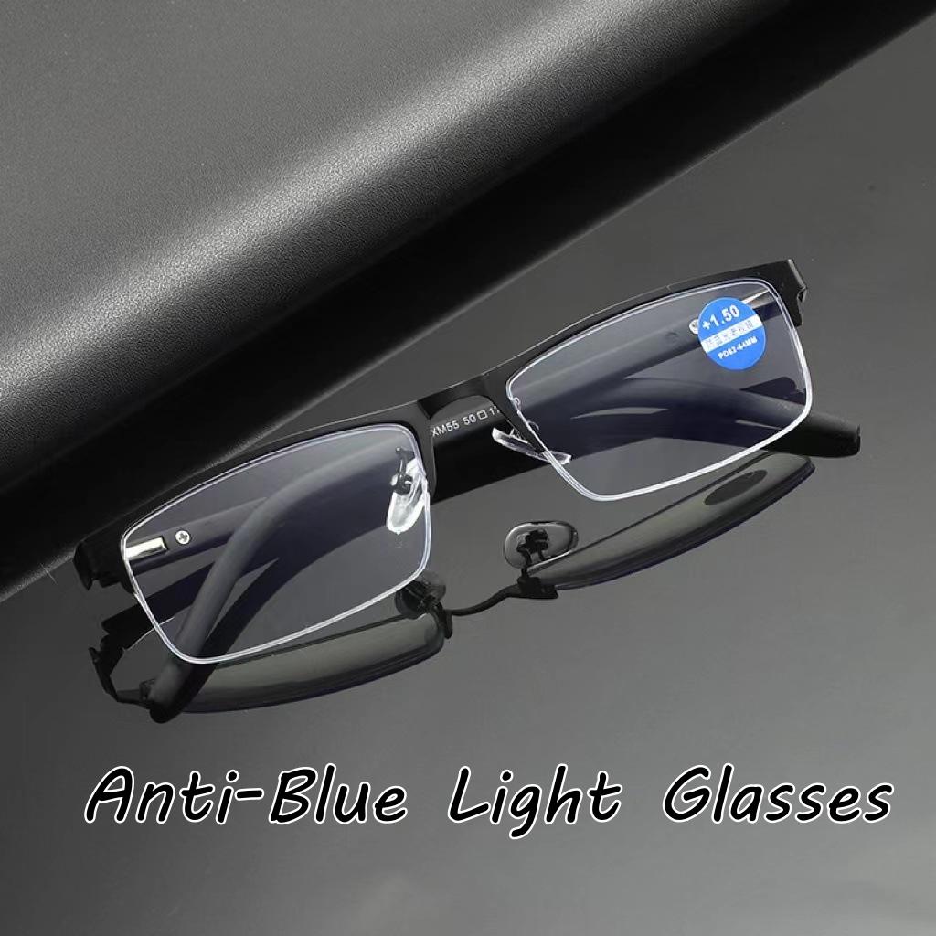Business Eyeglasses for Men Blue Light Blocking Eye Protection Presbyopia Eyeglasses Ultra Light Reading Glasses Square Eyewear
Business Eyeglasses for Men Blue Light Blocking Eye Protection Presbyopia Eyeglasses Ultra Light Reading Glasses Square Eyewear