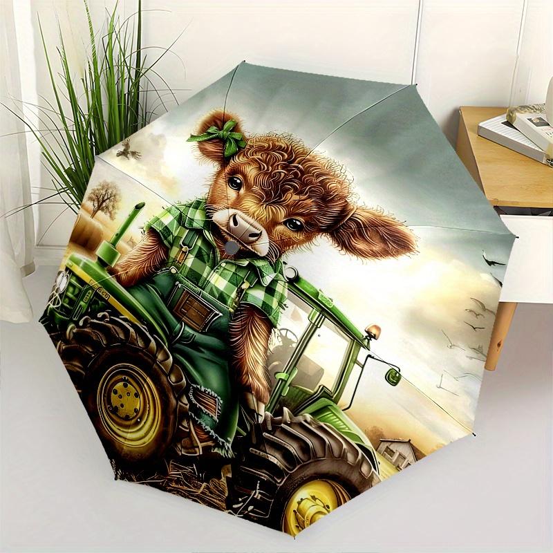 Cow Farmer Automatic Folding Umbrella 8 Ribs Lightweight Design, Durable Iron Frame, Compact and Portable, Ideal Birthday or Christmas Gif
Cow Farmer Automatic Folding Umbrella 8 Ribs Lightweight Design, Durable Iron Frame, Compact and Portable, Ideal Birthday or Christmas Gif