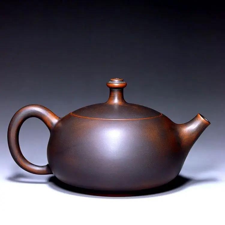 220ml handmade Qinzhou mud star purple clay tea set pottery kiln exchange Guifei pot household filter pot
220ml handmade Qinzhou mud star purple clay tea set pottery kiln exchange Guifei pot household filter pot