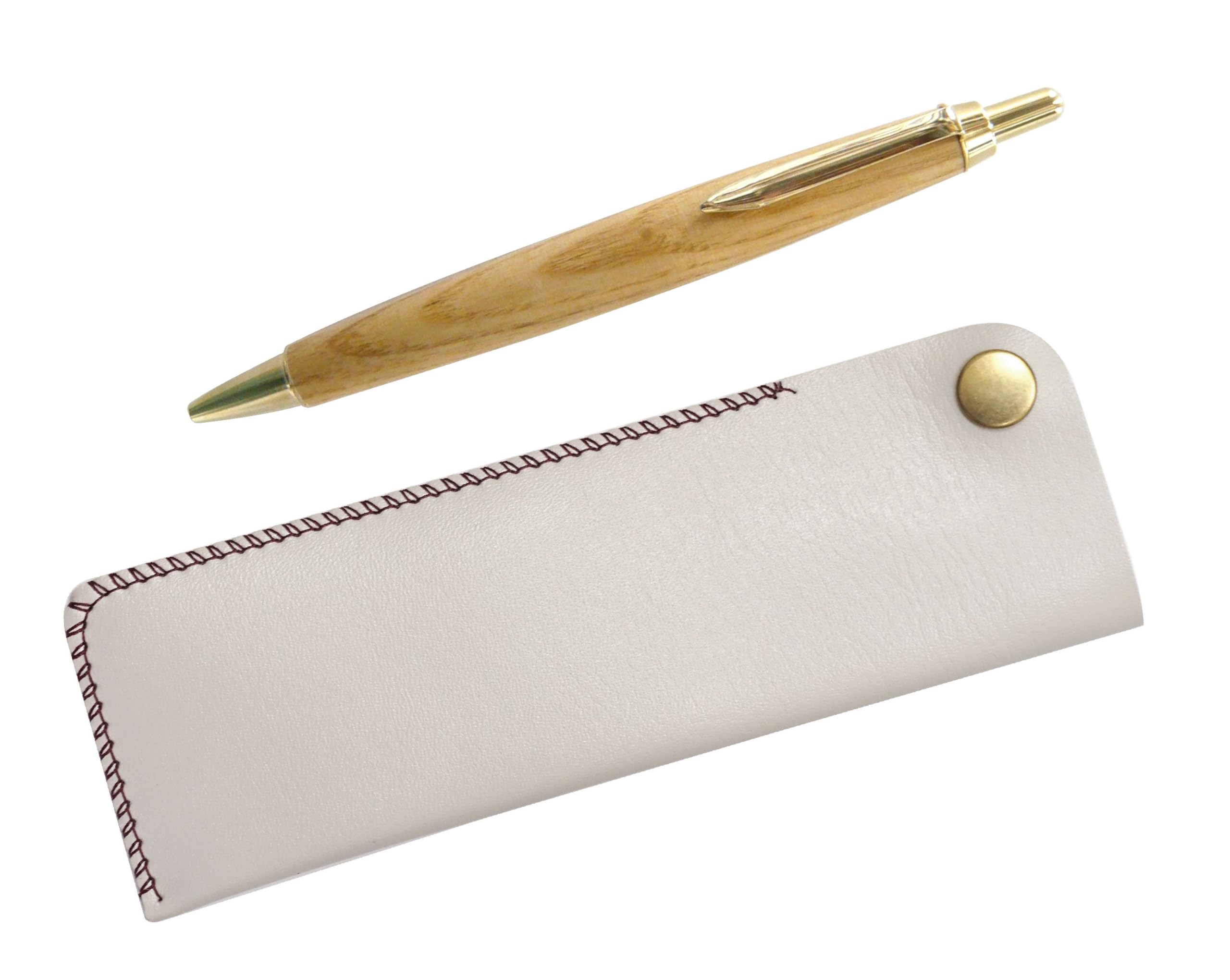 2 pack horizontal hook pen case white maple wood shaft retro ballpoint pen set NK01W-HS47S-2
2 pack horizontal hook pen case white maple wood shaft retro ballpoint pen set NK01W-HS47S-2
