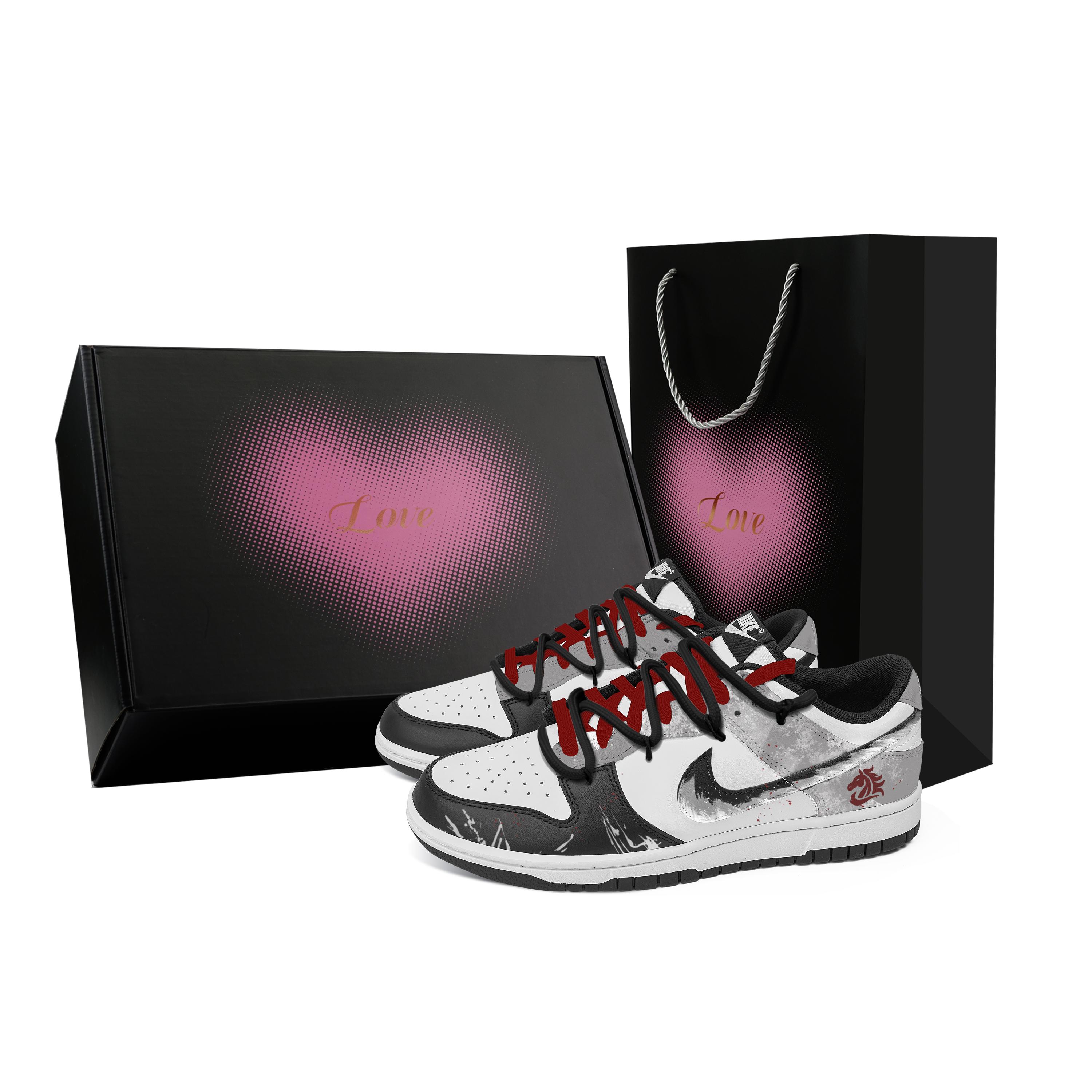 Nike Dunk Brocade Saddle Reflecting Snow, Heart Box Abrasion Resistant Low top Skateboard Shoes Unisex Black Gray HF5441-100(Team773--) 45
Nike Dunk Brocade Saddle Reflecting Snow, Heart Box Abrasion Resistant Low top Skateboard Shoes Unisex Black Gray HF5441-100(Team773--) 45