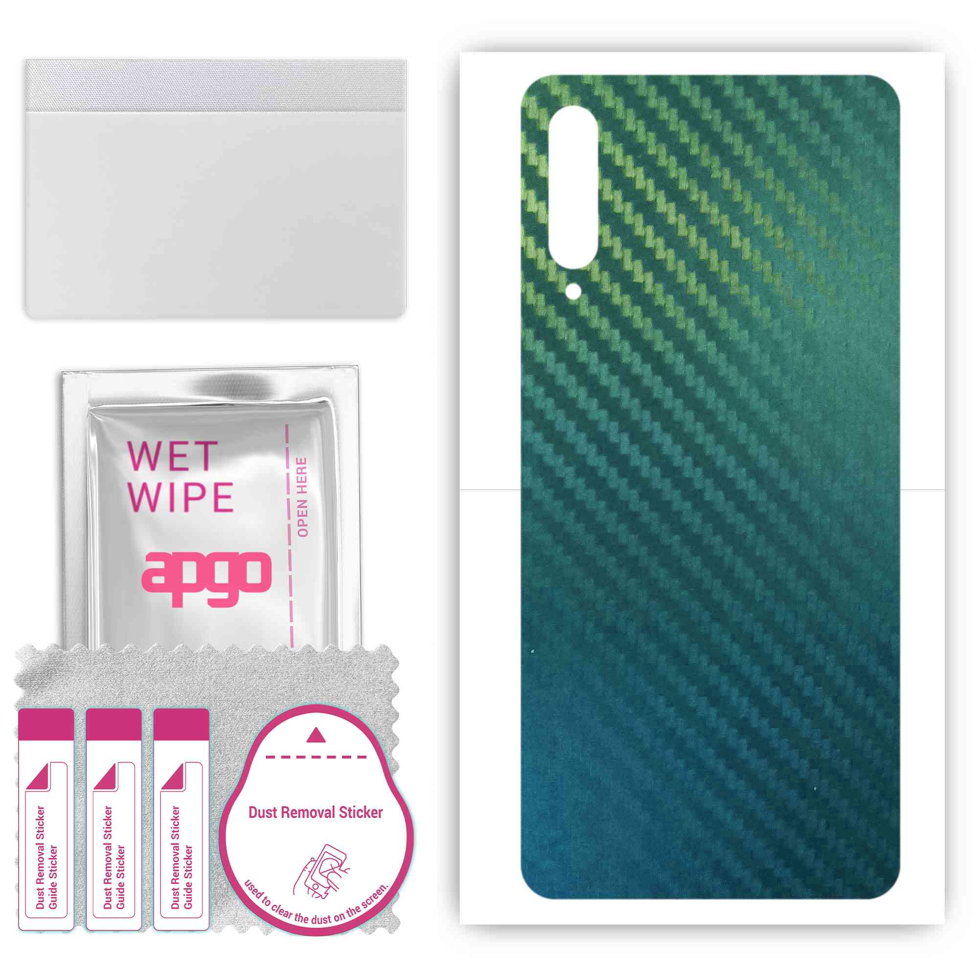 apgo Protective Skin Sticker for the back compatible with Huawei Y9s, Wrap Film, Foil, Vinyl - Pattern Carbon Chameleon CAKA1
apgo Protective Skin Sticker for the back compatible with Huawei Y9s, Wrap Film, Foil, Vinyl - Pattern Carbon Chameleon CAKA1