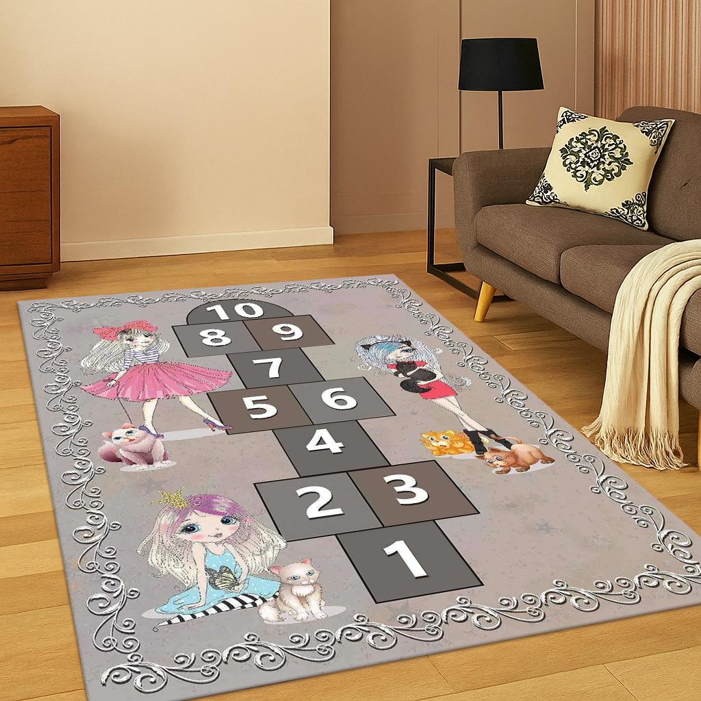 Giochi digitali per bambini Tappeto della campana per soggiorno Divano Casa Camera da letto Zerbino Decorazione della cucina 40x60cm
Giochi digitali per bambini Tappeto della campana per soggiorno Divano Casa Camera da letto Zerbino Decorazione della cucina 40x60cm