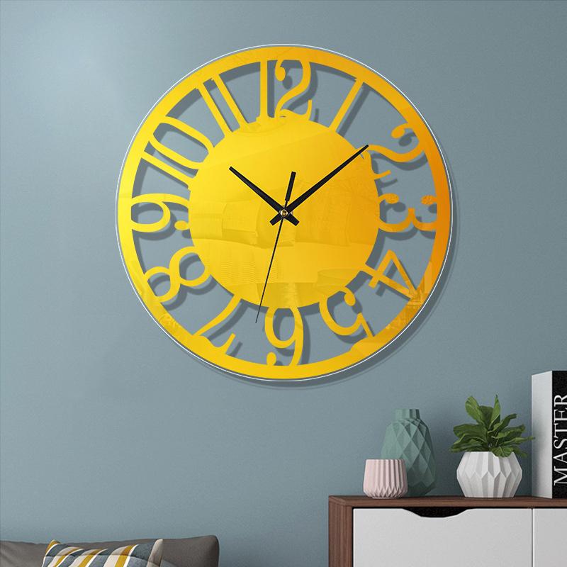 Minimalist transparent Arabic numeral wall clock suitable for living rooms bedrooms kitchens offices and holiday decorations (Gold,12 inch) золотий
Minimalist transparent Arabic numeral wall clock suitable for living rooms bedrooms kitchens offices and holiday decorations (Gold,12 inch) золотий