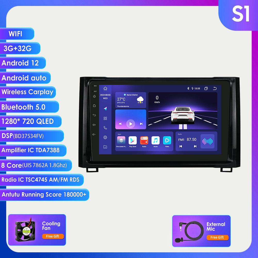 Hizpo Android 12 Авторадио для Toyota Tundra XK50 2014-2021 Автомобильное радио Мультимедийный видеоплеер Навигация Стерео GPS Carplay 4G RDS BT Bluetooth RDS FM S1 8Core 3G 32G
Hizpo Android 12 Авторадио для Toyota Tundra XK50 2014-2021 Автомобильное радио Мультимедийный видеоплеер Навигация Стерео GPS Carplay 4G RDS BT Bluetooth RDS FM S1 8Core 3G 32G