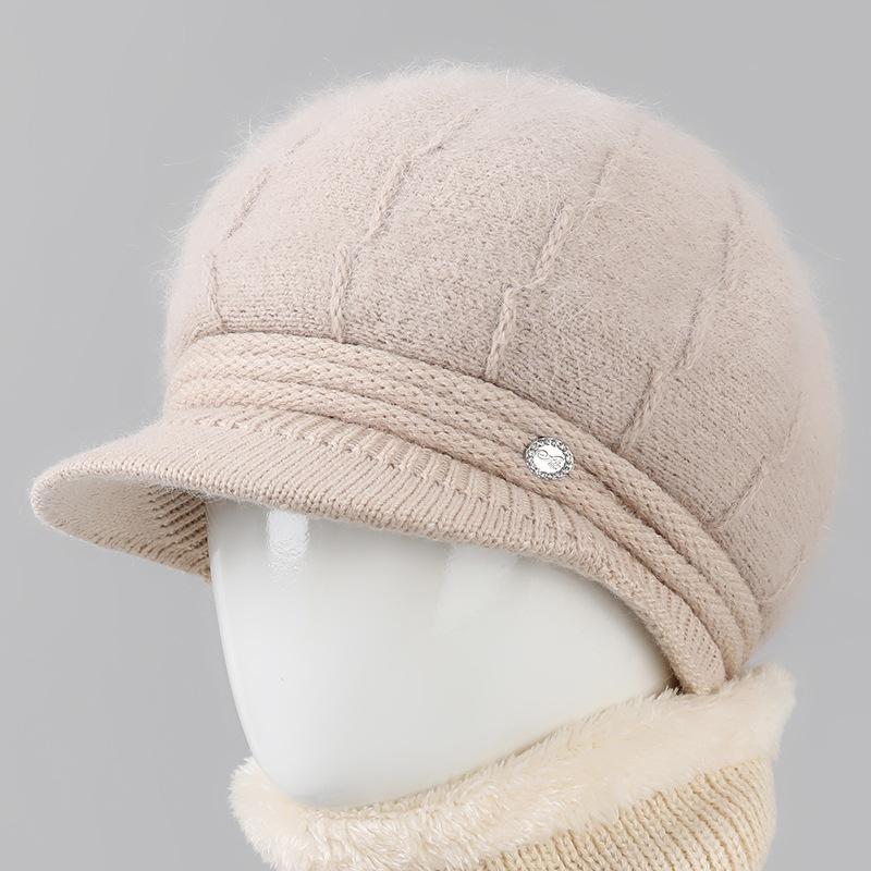 Ladies Thermal Hat Season Rabbit Hair Knitted Thickened Wool Hat Cold And Windproof Simple Mother Hat One size fits all, stretchy. available in:
Ladies Thermal Hat Season Rabbit Hair Knitted Thickened Wool Hat Cold And Windproof Simple Mother Hat One size fits all, stretchy. available in: