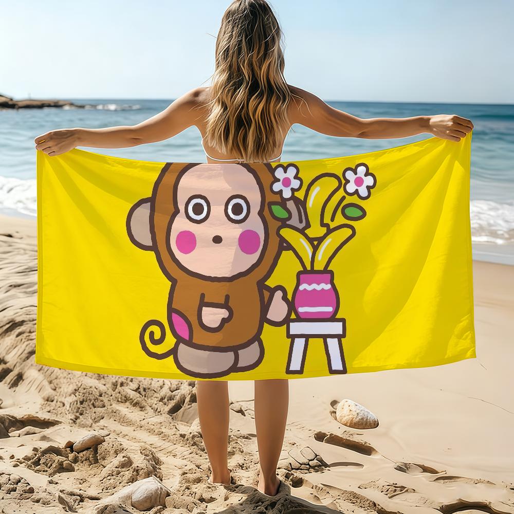 Cartoon M-Monkichis Towel Beach Towel Oversized Quick Dry Towel Absorbent Soft Swim BeachTowels for Men Women W30*H60(CM)
Cartoon M-Monkichis Towel Beach Towel Oversized Quick Dry Towel Absorbent Soft Swim BeachTowels for Men Women W30*H60(CM)