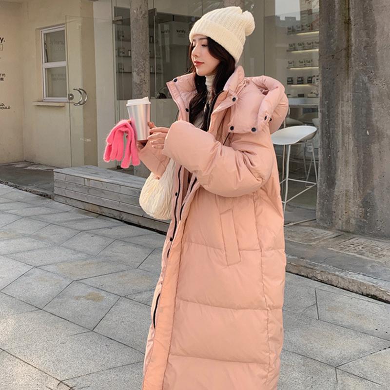 Осенне-зимняя модная свободная хлопковая куртка с капюшоном, женская длинная верхняя одежда, пуховик выше колена, толстая куртка из хлопка, теплая куртка S розовый
Осенне-зимняя модная свободная хлопковая куртка с капюшоном, женская длинная верхняя одежда, пуховик выше колена, толстая куртка из хлопка, теплая куртка S розовый