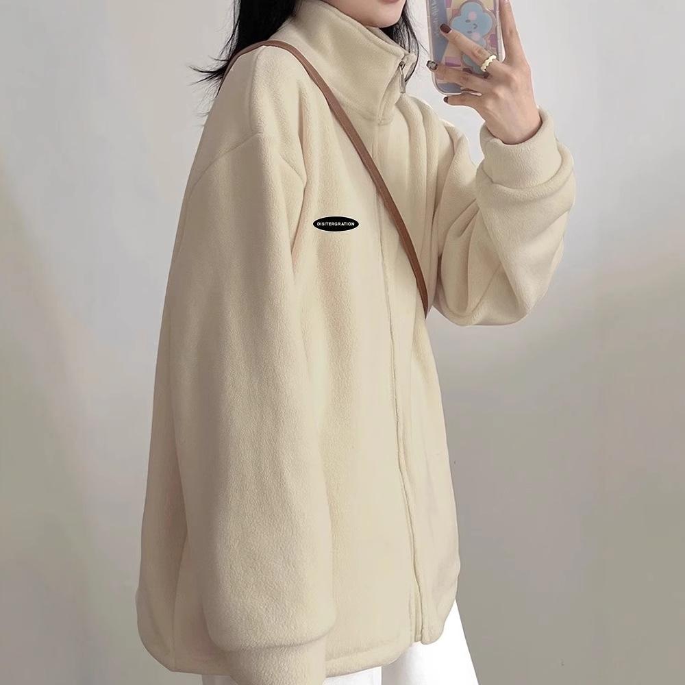 Двусторонняя флисовая куртка для женщин, куртка в весенне-осеннем стиле, внутренняя толстовка, овечья шерсть, австрийский флис, коралловый флис XL
Двусторонняя флисовая куртка для женщин, куртка в весенне-осеннем стиле, внутренняя толстовка, овечья шерсть, австрийский флис, коралловый флис XL