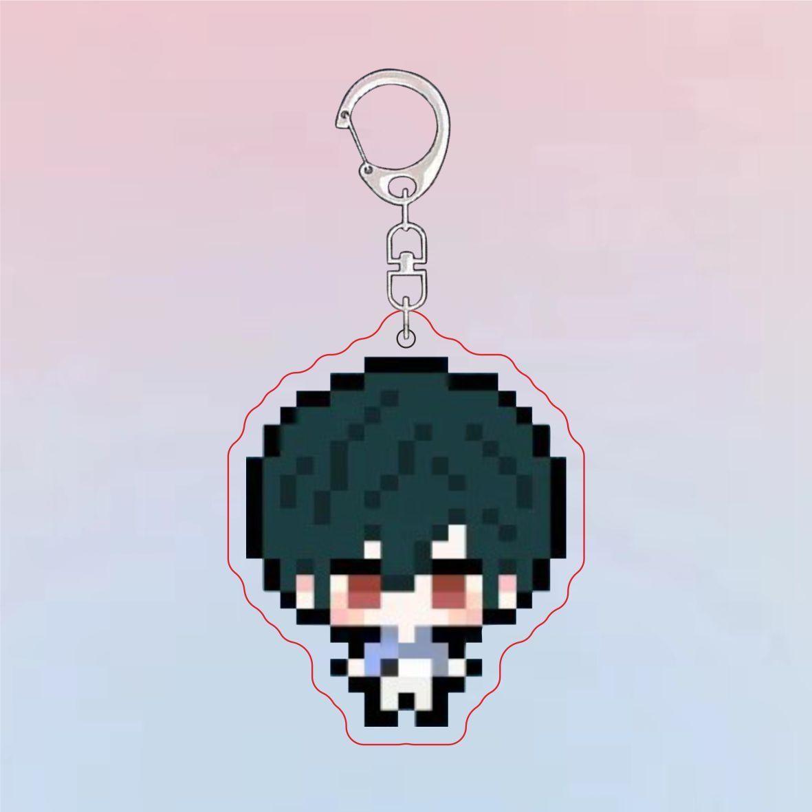 Pixel Free Keychain Iwatobi Swim Club Cartoon Haruka Makoto Double Sided Acrylic Keyring Nagisa Decorative Backpack Pendant 5cm
Pixel Free Keychain Iwatobi Swim Club Cartoon Haruka Makoto Double Sided Acrylic Keyring Nagisa Decorative Backpack Pendant 5cm