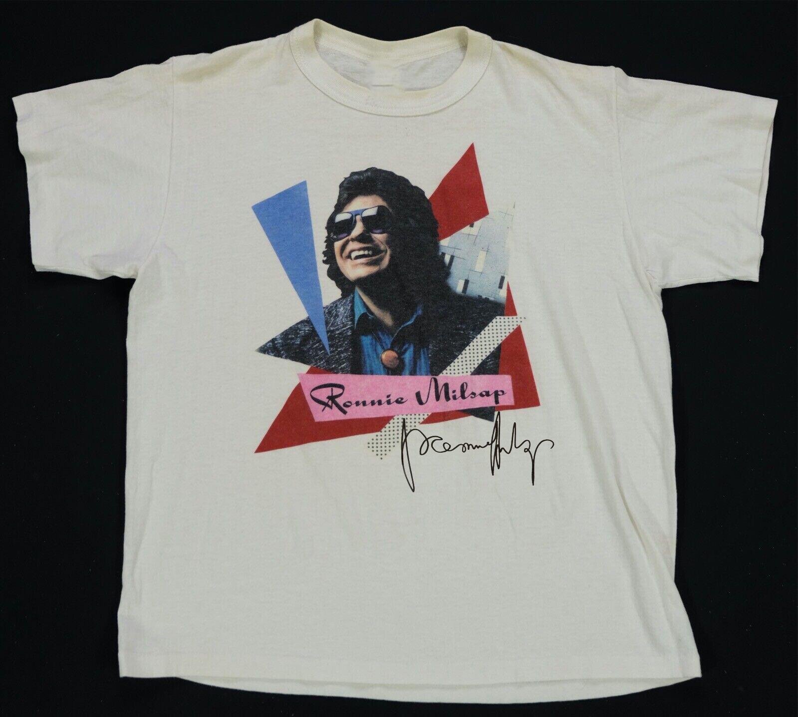 Vtg Ronnie Milsap American Singer Cotton Unisex All Size White Shirt BL156 4XL
Vtg Ronnie Milsap American Singer Cotton Unisex All Size White Shirt BL156 4XL