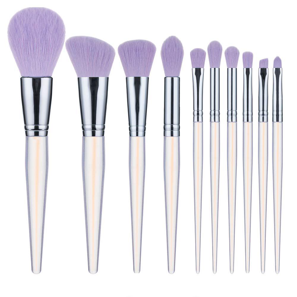 10 makeup brushes set Acrylic crystal handle Loose powder brush Eyeshadow brush Beauty tool
10 makeup brushes set Acrylic crystal handle Loose powder brush Eyeshadow brush Beauty tool