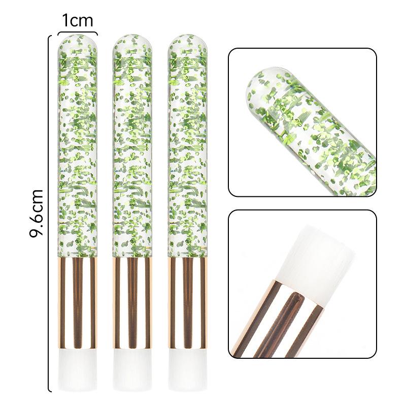 Кришталева ручка Щітка для вій та очищення обличчя - Інструмент для очищення носа, чорних цяток та акне зелений
Кришталева ручка Щітка для вій та очищення обличчя - Інструмент для очищення носа, чорних цяток та акне зелений