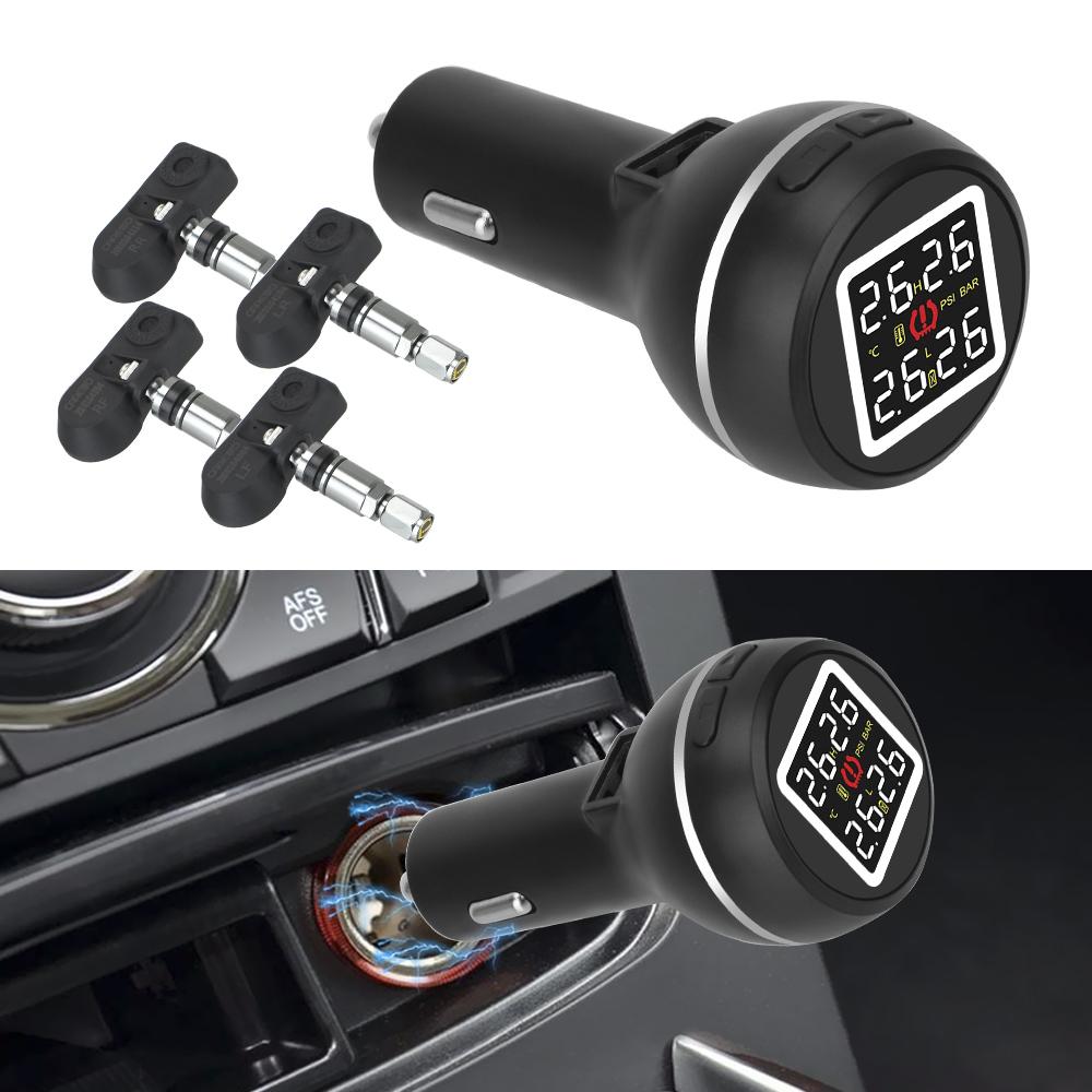 Автомобильное устройство давления в шинах Автомобильные TPMS Шинные аксессуары Система контроля давления в автомобильных шинах Экономия топлива Сигнализация высокой температуры с 4 внутренними датчиками
Автомобильное устройство давления в шинах Автомобильные TPMS Шинные аксессуары Система контроля давления в автомобильных шинах Экономия топлива Сигнализация высокой температуры с 4 внутренними датчиками