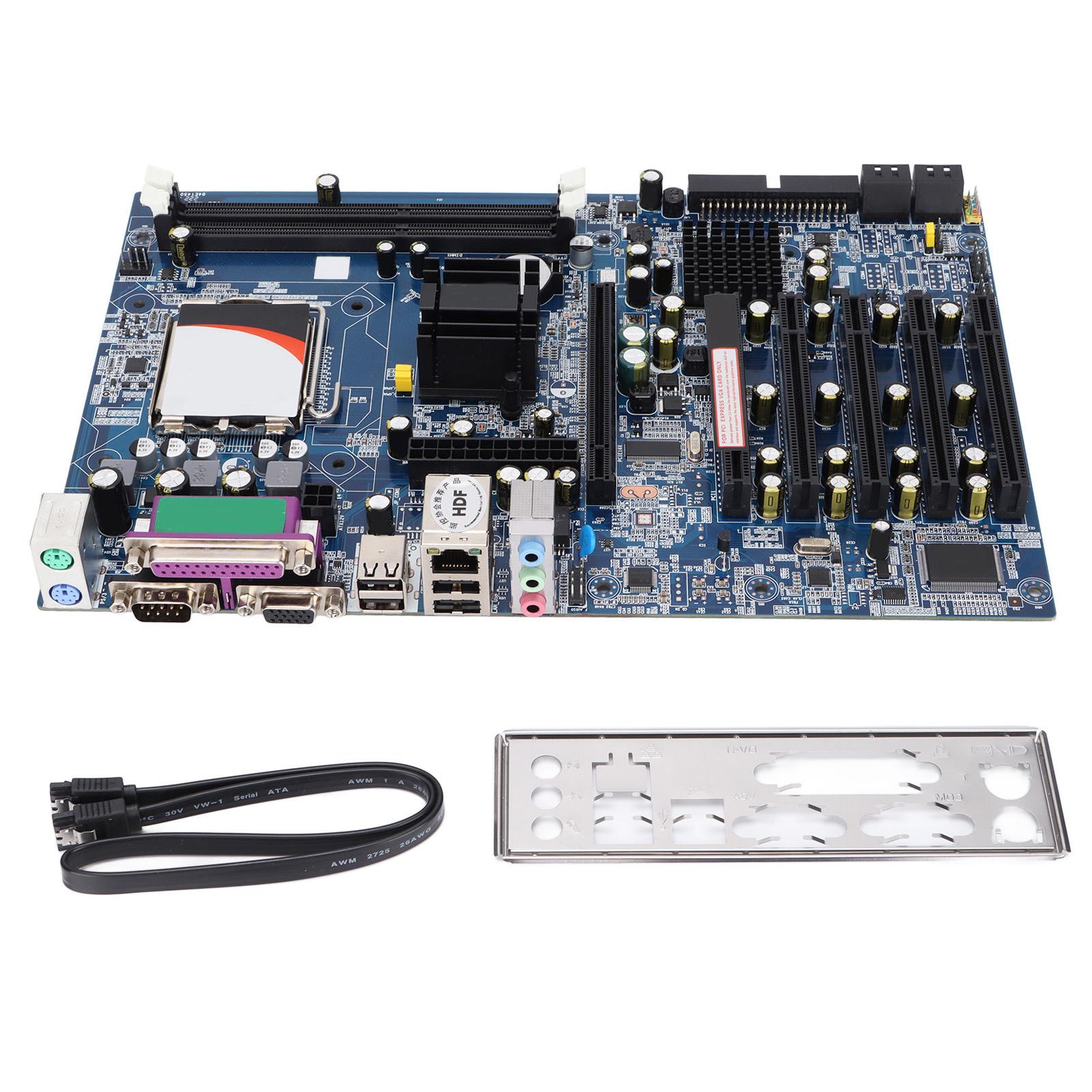 Industrial Motherboard 5 PCI Port Stable Capacitor Filtering VGA Pin LPT COM Serial Port G41 Lga775
Industrial Motherboard 5 PCI Port Stable Capacitor Filtering VGA Pin LPT COM Serial Port G41 Lga775