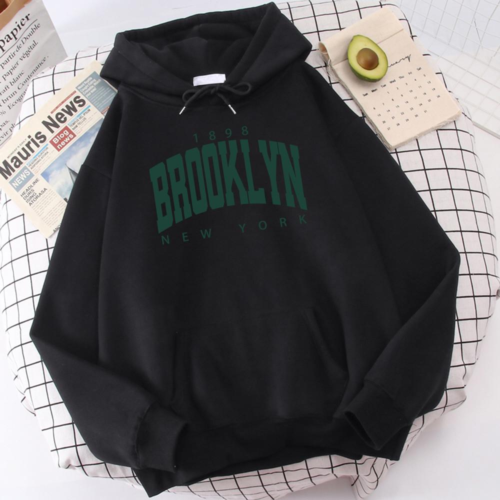 Женская толстовка с длинными рукавами Brooklyn 1898 New York Letter Vintage Повседневная одежда Модный спортивный костюм в стиле Харадзюку Простота
Женская толстовка с длинными рукавами Brooklyn 1898 New York Letter Vintage Повседневная одежда Модный спортивный костюм в стиле Харадзюку Простота