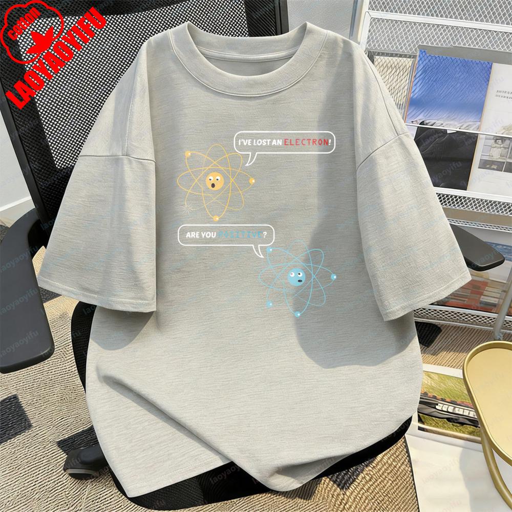 Electron Atom Science Pun Print TShirt Engineering Student Casual Style Cotton Unisex Tee Trendy Funny Graphic Tops Ropa Hombre 4XL
Electron Atom Science Pun Print TShirt Engineering Student Casual Style Cotton Unisex Tee Trendy Funny Graphic Tops Ropa Hombre 4XL