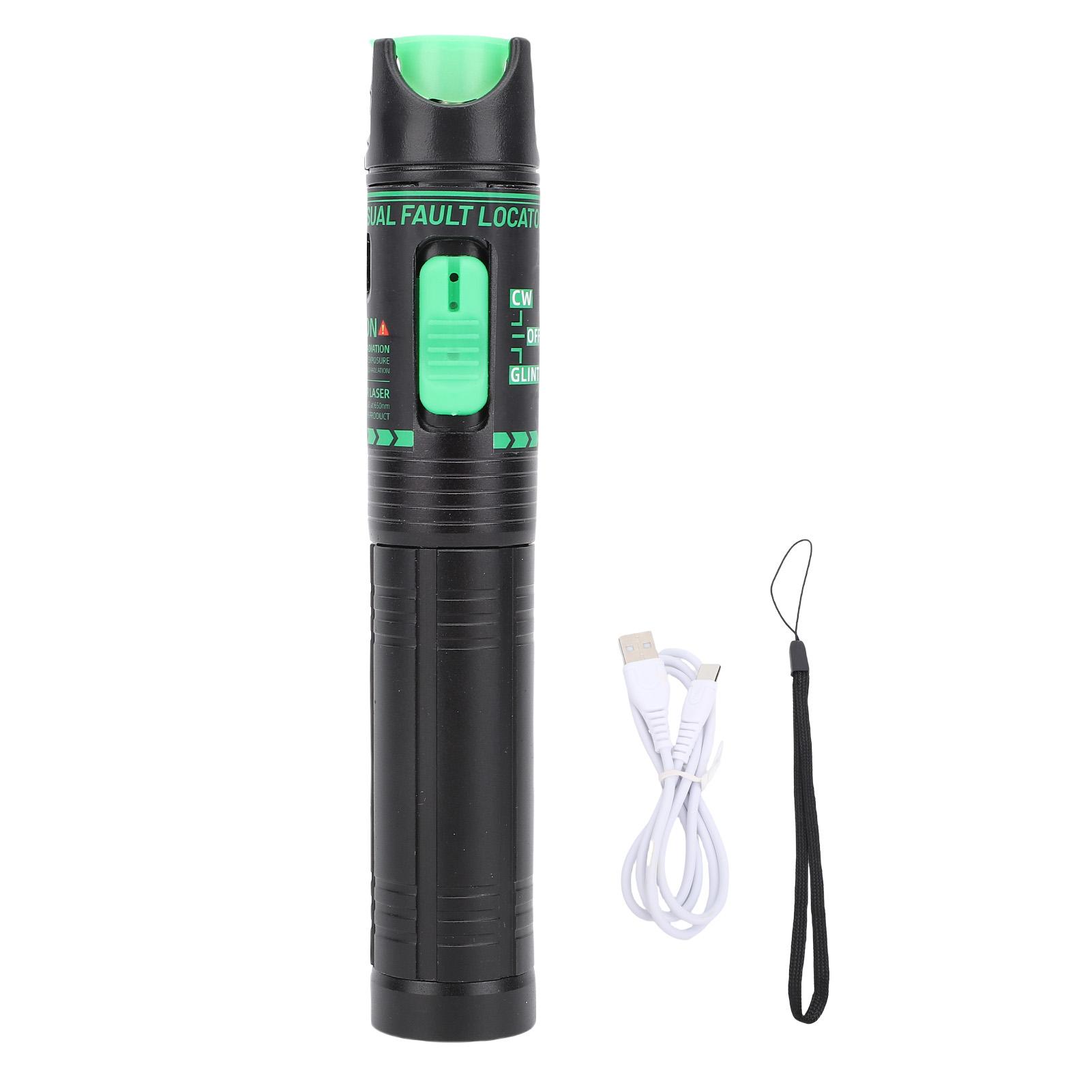 Visual Fault Locator Pen 30KM Rechargeable VFL Non Touch Portable Fiber Optic Cable Tester Tool
Visual Fault Locator Pen 30KM Rechargeable VFL Non Touch Portable Fiber Optic Cable Tester Tool