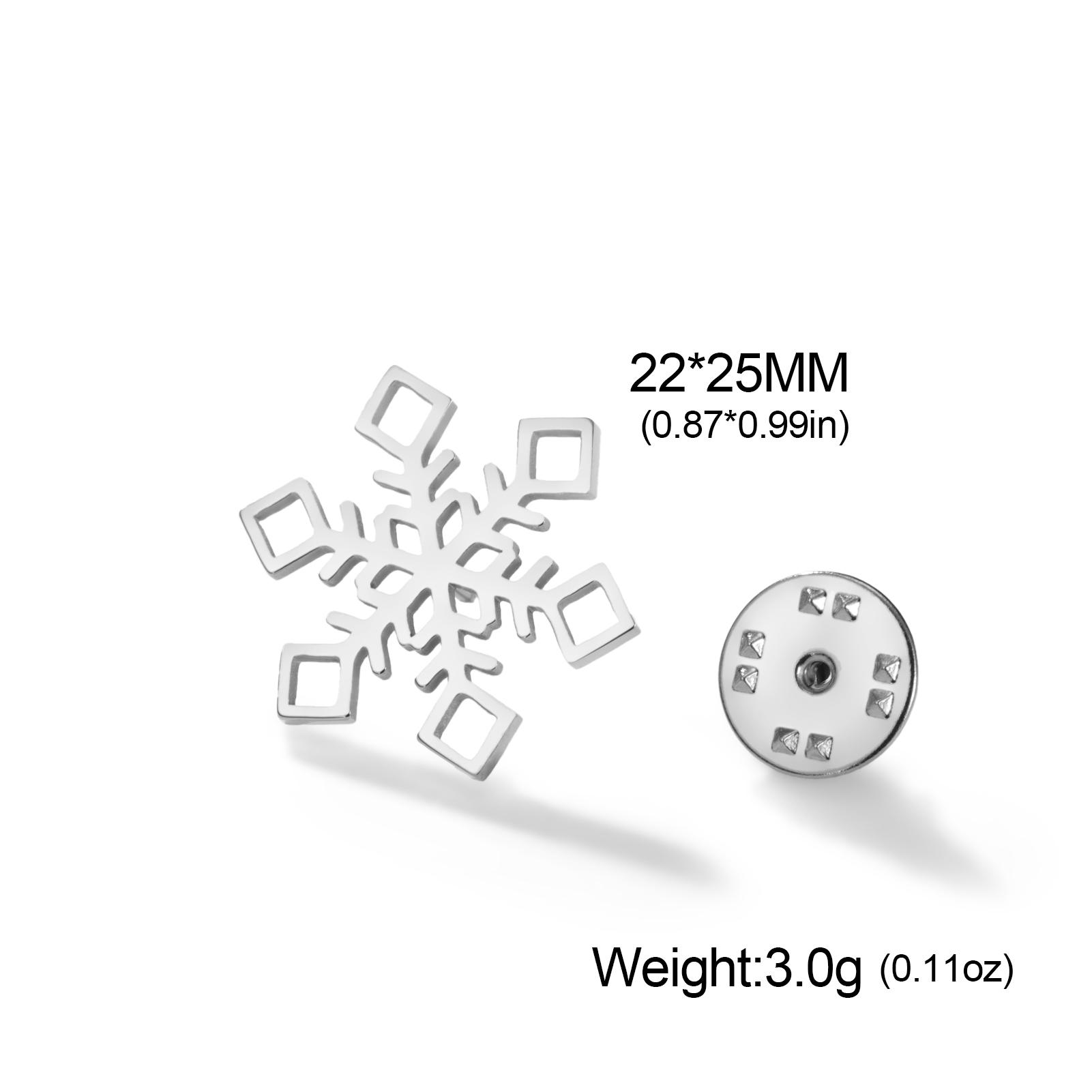 Teamer Snowflake Stainless Steel Pin Brooch For Women Girls Fashion Vintage Minimalist Jewelry Suit Shirt Accessory 2026 New
Teamer Snowflake Stainless Steel Pin Brooch For Women Girls Fashion Vintage Minimalist Jewelry Suit Shirt Accessory 2026 New