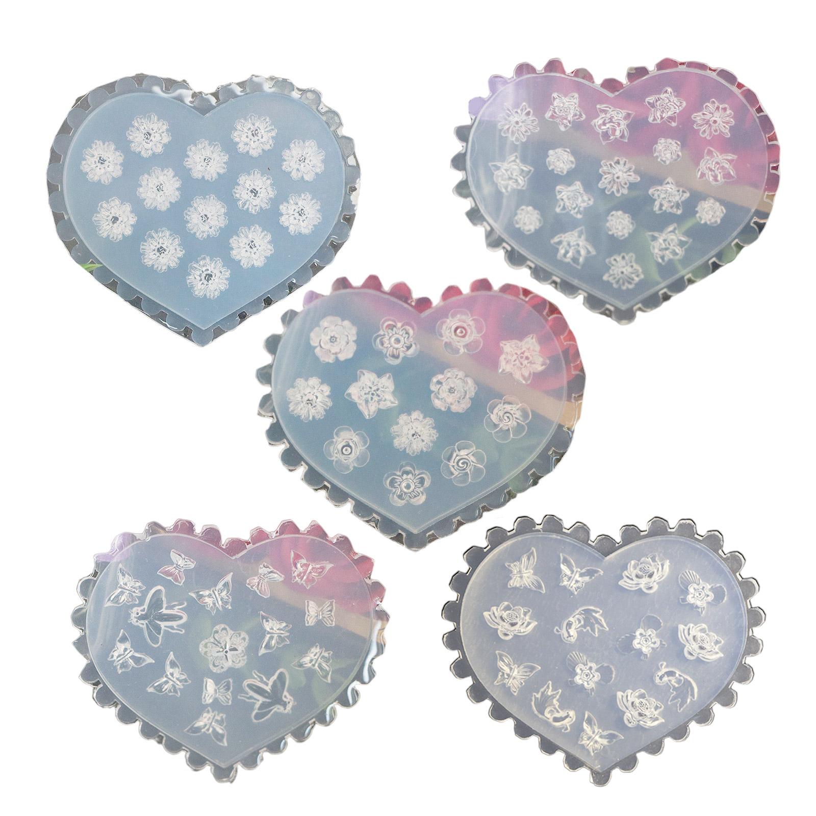 3D Nail Art Silicone Mold Foral for Butterfly Flowers Designs Nail Art Decorations Carving Mold DIY Nail Art Mould Templ 1
3D Nail Art Silicone Mold Foral for Butterfly Flowers Designs Nail Art Decorations Carving Mold DIY Nail Art Mould Templ 1
