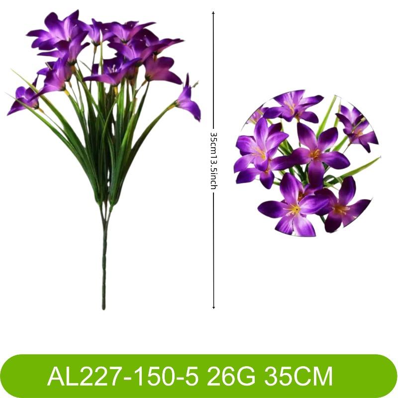 20pcs Artificial Magnolia Lily Bouquet Silk Fake Flower Auditorium Decoration Yellow Lilies Green Plant Simulation Flowers фіолетовий
20pcs Artificial Magnolia Lily Bouquet Silk Fake Flower Auditorium Decoration Yellow Lilies Green Plant Simulation Flowers фіолетовий