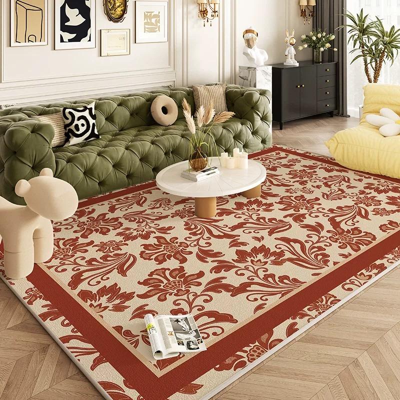 VIKAMA Living room carpet, American countryside style, light luxury, high-end feeling, sofa, coffee table, bedroom, 400MMx600MM
VIKAMA Living room carpet, American countryside style, light luxury, high-end feeling, sofa, coffee table, bedroom, 400MMx600MM
