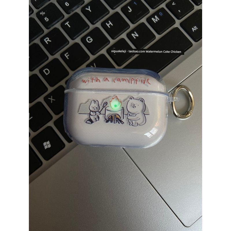 Apple Earphone Case Pro2 Generation 3/4/5 Generation 1234 5 Minimalist Silicone Transparent Soft Girl Cute New Arrival Wireless Bluetooth Creative Apple Airpods Pro LD bonfire
Apple Earphone Case Pro2 Generation 3/4/5 Generation 1234 5 Minimalist Silicone Transparent Soft Girl Cute New Arrival Wireless Bluetooth Creative Apple Airpods Pro LD bonfire