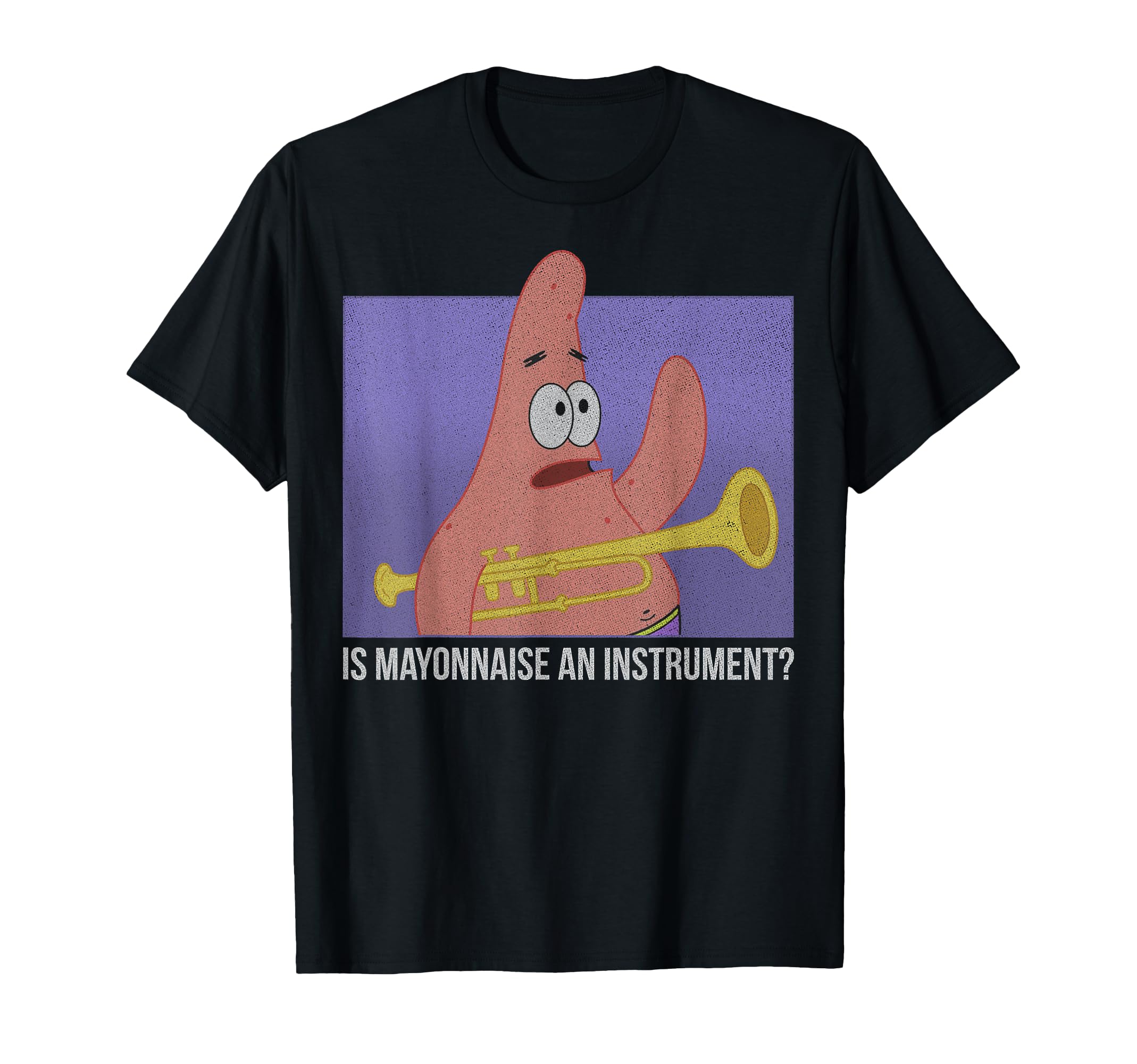 SpongeBob SquarePants Patrick Is Mayonnaise and Instrument T-Shirt
SpongeBob SquarePants Patrick Is Mayonnaise and Instrument T-Shirt